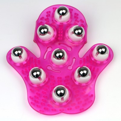 9 Steel Ball Plastic Body Roller Massage