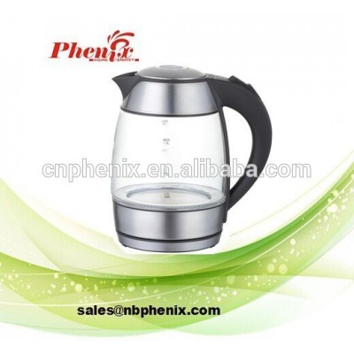 1.8L Pyrex Electric Tea Kettle Glass Body